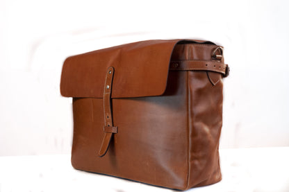 Full Grain Leather Messenger Bag