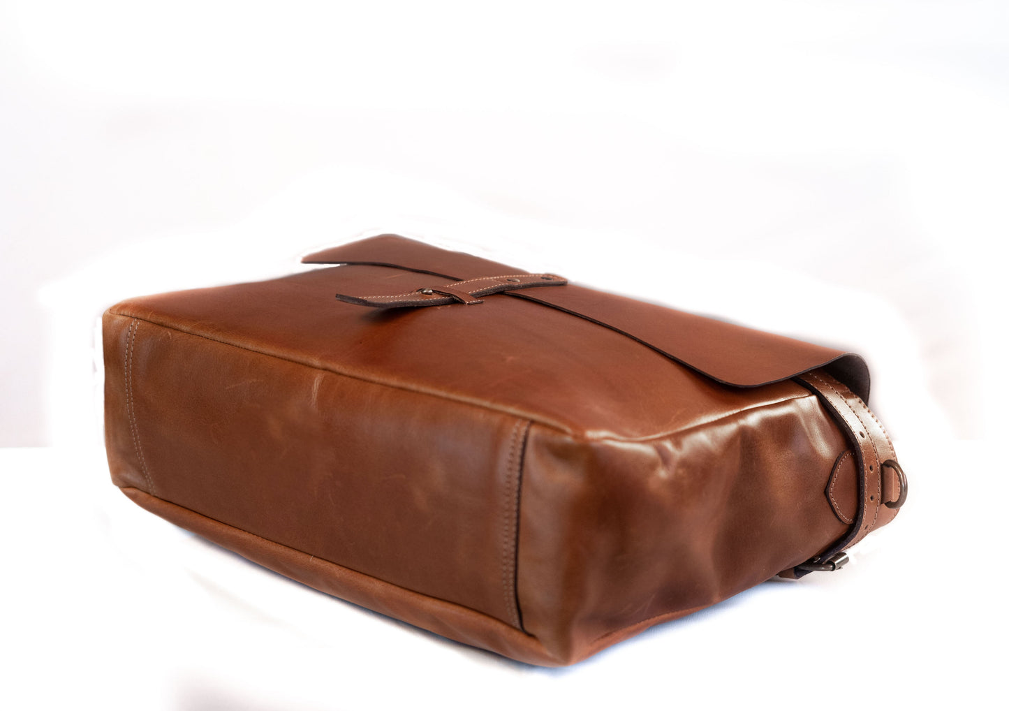 Full Grain Leather Messenger Bag